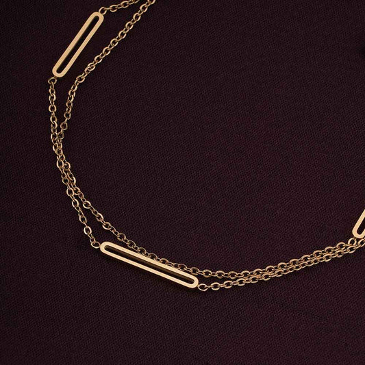 Bar Charm Bracelet